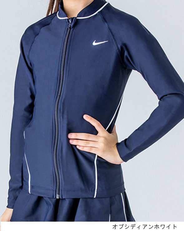 【NIKE SWIM公式】【30%OFF】NIKE GIRLS　ロングスリーブF/Z UV　ラッシュガード 1981907