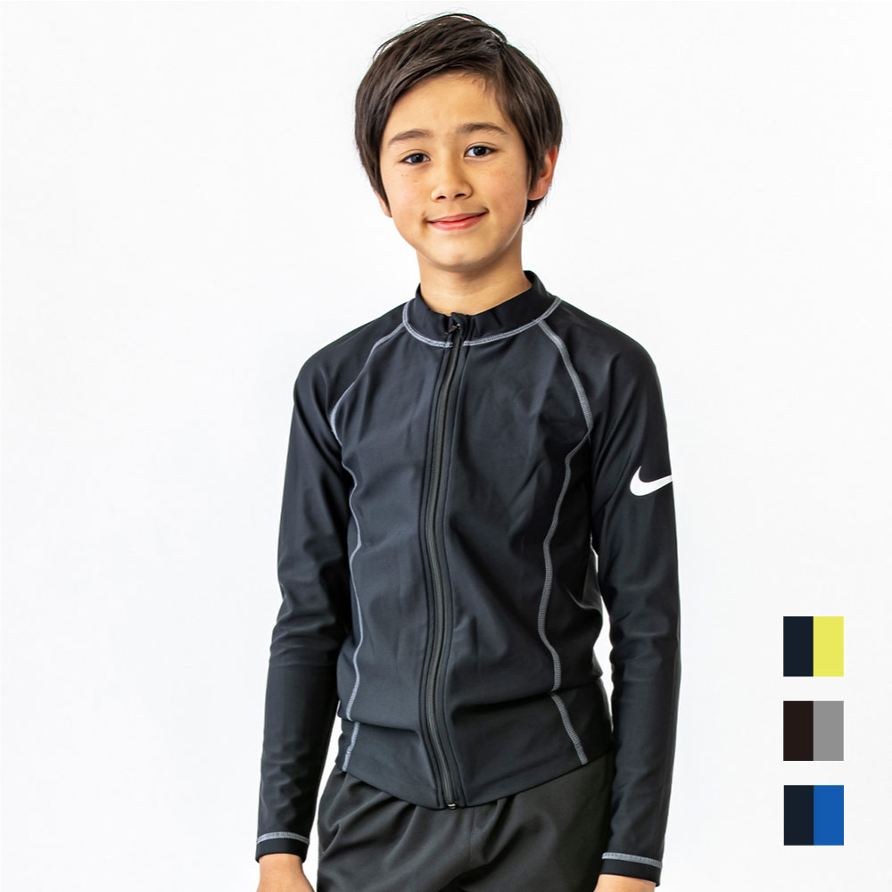 翌日発送可能】 NIKE ラッシュガード 150 水着 紺色