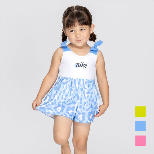 【2024SPSU新商品】NIKESWIMナイキトドラー水着ベビー女の子赤ちゃん女子女児キッズ90100110120トドラーガールズワンピース1991094